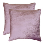 Velvet Purple Jules - Purple Velvet Throw cushion Cover