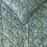 Indigo Centric Decorative Bed Runner and Cushion Cover