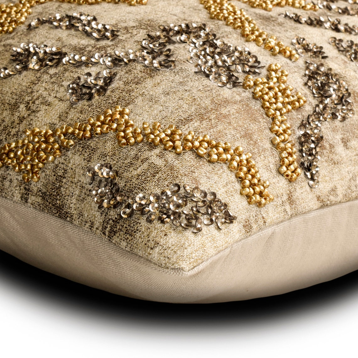 We R Golden Throw Cushion Cover
