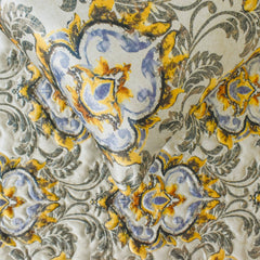 Damask Blaze Decorative Bed Runner and Cushion Cover