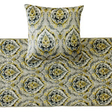 Flamey Damask Decorative Bed Runner and Cushion Cover