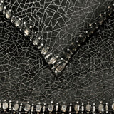 Mosaic Noir Decorative Bed Runner and Cushion Cover