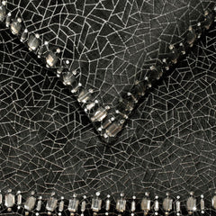 Mosaic Noir Decorative Bed Runner and Cushion Cover
