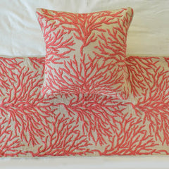 Coraline Pearls Decorative Bed Runner and Cushion Cover