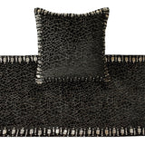 Mosaic Noir Decorative Bed Runner and Cushion Cover