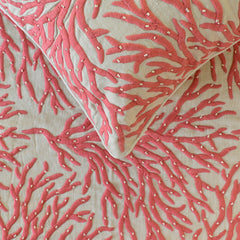 Coraline Pearls Decorative Bed Runner and Cushion Cover