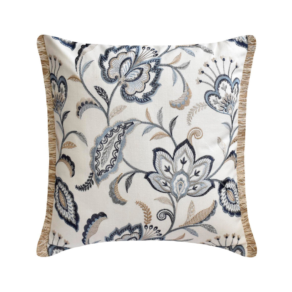Morning Glories Decorative Bed Runner and Cushion Cover
