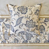 Morning Glories Decorative Bed Runner and Cushion Cover