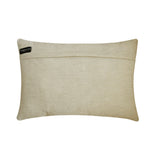 Terra Beige - Beige Jute & Linen Lumbar Pillow Cover
