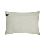 Terra Grey - Grey Jute & Linen Lumbar Pillow Cover