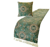 Ahmet Decorative Bed Runner and Cushion Cover