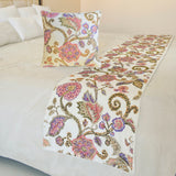 Aster Decorative Bed Runner and Cushion Cover