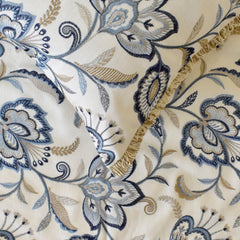 Morning Glories Decorative Bed Runner and Cushion Cover
