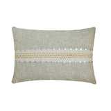 Terra Grey Lumbar Pillow Cover