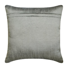 Starlight Silver - Silver Silk Throw Cushion Cover