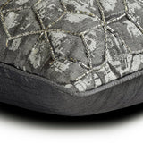 Configuration - Grey Jacquard Lumbar Pillow Cover