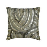 Starlight Silver Throw cushion Cover