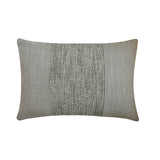 June Grey Lumbar Pillow Cover