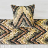 Paramount - Suede Velvet Beige Decorative Bed Runner and Cushion Cover