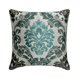 Royal Elegance - Jacquard Blue Decorative Bed Runner and Cushion Cover