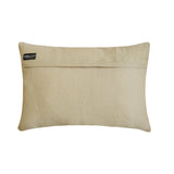 Lux Grey - Grey Faux Leather Lumbar Pillow Cover