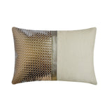 Lux Grey Lumbar Pillow Cover