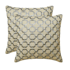 Framework - Grey & Beige Linen Throw Cushion Cover