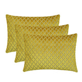 Marvel Chartreuse - Chartreuse Green Velvet Lumbar Pillow Cover