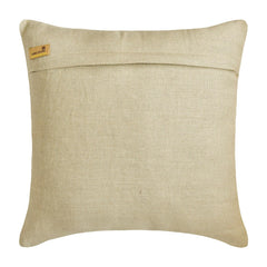 Velvet Knottingham - Brown Velvet & Linen Throw cushion Cover