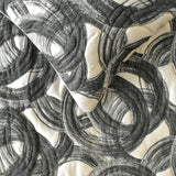 Circlewise - Jacquard Black Decorative Bed Runner and Cushion Cover