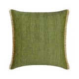 Evergreen Jute Throw Cushion Cover