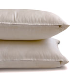 Light Gray Luxury Pack of 2 - Light Gray Art Silk Throw Cushion Cover