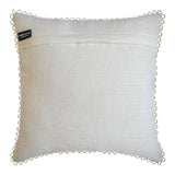 Medina Artistry - Ivory, Beige & Grey Cotton Linen Throw Pillow Cover