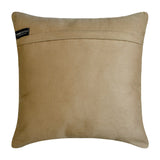 Brown Mosaic - Brown Velvet Throw Pillow Cover