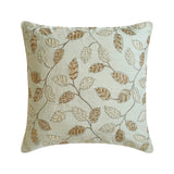Leaf Whispers Throw Pillow Cover