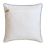 Optic Gaze - Grey Cotton Throw Pillow Cover