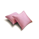 Muave Slub Satin - Muave Satin Throw Cushion Cover