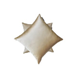 Champagne Slub Satin - Champagne Satin Throw Cushion Cover