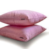 Muave Slub Satin - Muave Satin Throw Cushion Cover