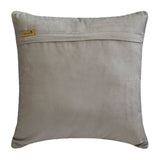 Shimmering Vortex - Silver & Grey Jacquard Throw Cushion Cover