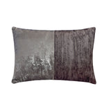 Silver Glint Lumbar Cushion Cover