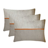 Corduroy Cozies Taupe - Taupe Corduroy And Linen Lumbar Cushion Cover