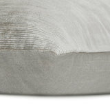 Corduroy Cozies Taupe - Taupe Corduroy And Linen Lumbar Cushion Cover
