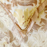 Emmeline - Velvet Beige Decorative Bed Runner and Cushion Cover