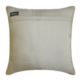 Metallic Mosaic - Silver & Gray Jacquard Throw Cushion Cover