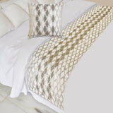 Priscilla Dazzle Decorative Bed Runner and Cushion Cover