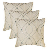 Juliette - Beige Linen Throw Cushion Cover