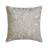 Ethereal Silver - Jacquard Silver Decorative Bed Runner and Cushion Cover