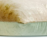 Ivory Gilded Glamour - Ivory & Gold Suede Throw Cushion Cover