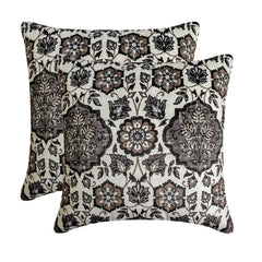 Samira - Grey Velvet Throw Cushion Cover